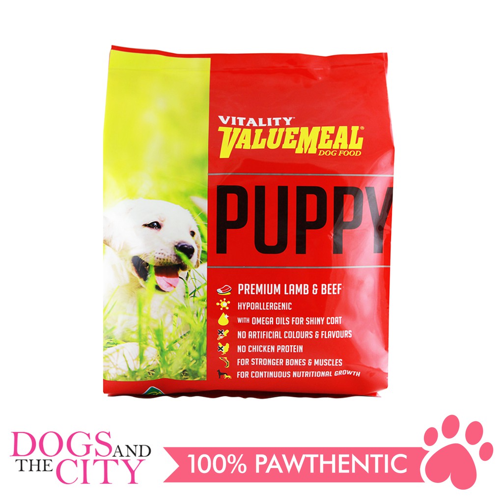 Vitality Value Meal Puppy Dog Food 3kg Shopee Philippines