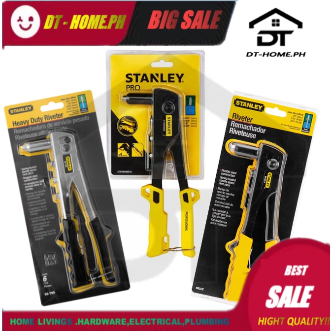 Stanley hand riveter carlo blindrivet butterfly heavy duty hammer tool