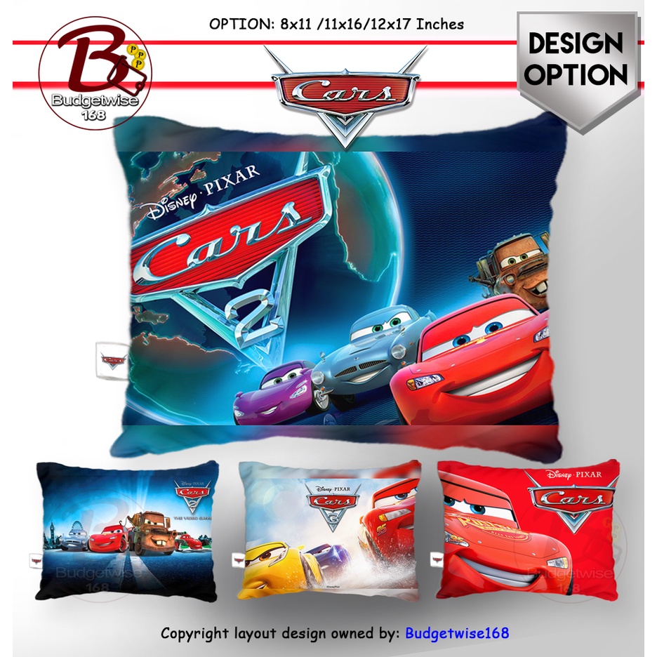 Cars pillow/ Cars disney / Cars movie / Cars Souvenir /Cars Mini Pillow