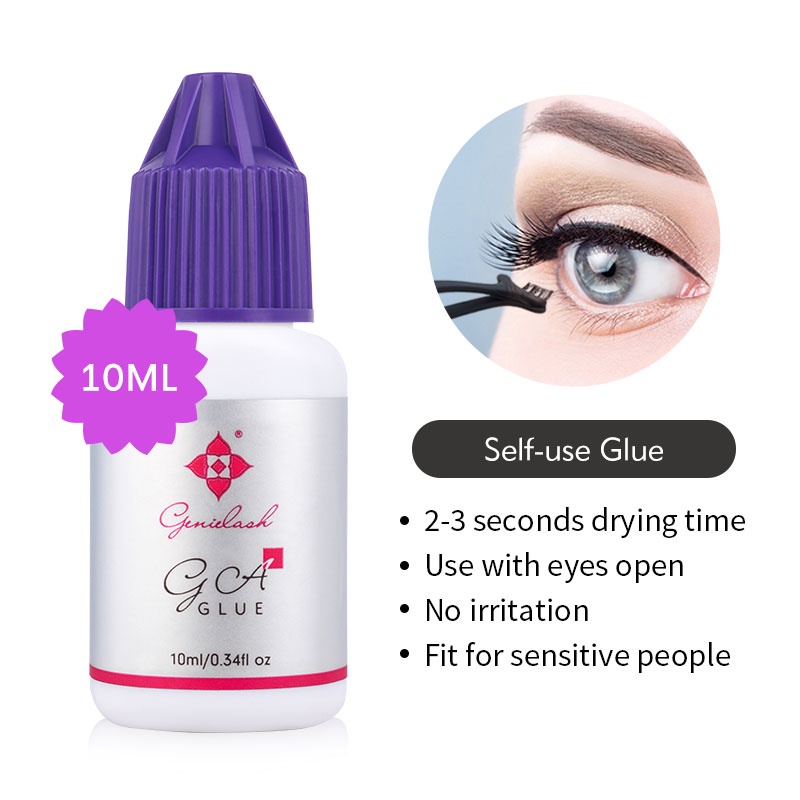 GA Eyelash Extension Glue for Self Application Nonirritation Adhesive with Eyes Open Shopee