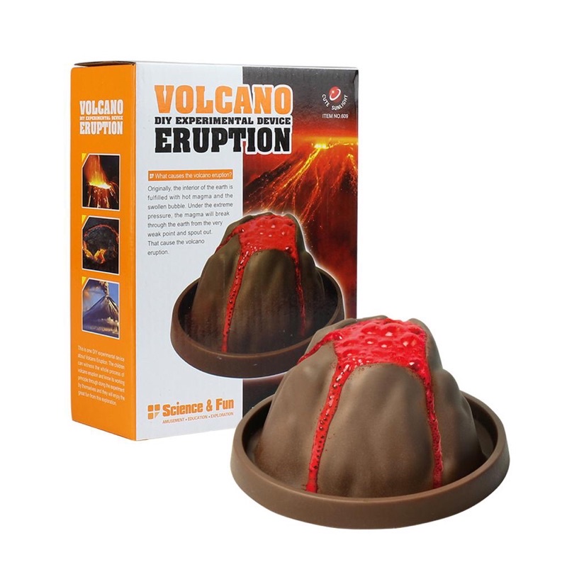 Volcano Eruption DIY Experiment toy set Shopee Philippines