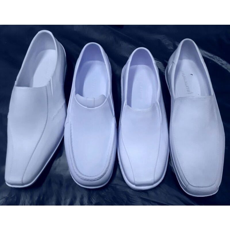 Duralite Waterproof Plastic White Shoes for Men Shopee Philippines