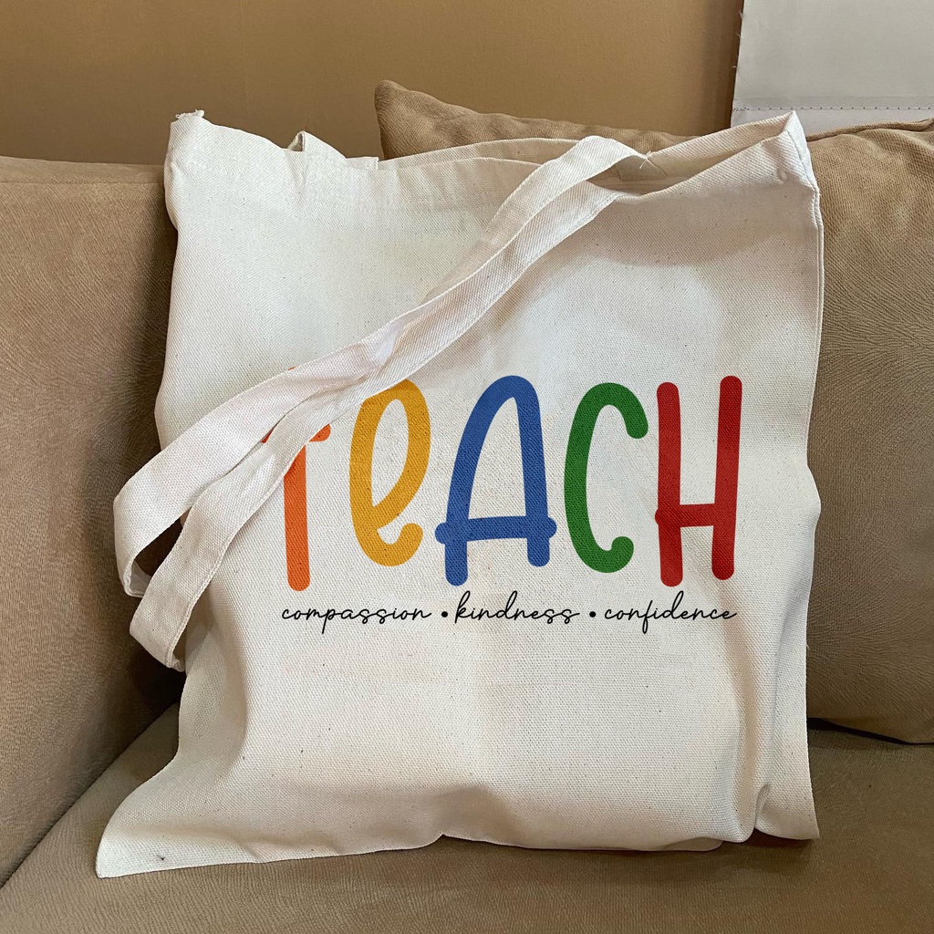 Teachers Day Good Quality Canvas Tote Bag (Gift,Giveaway for Teachers