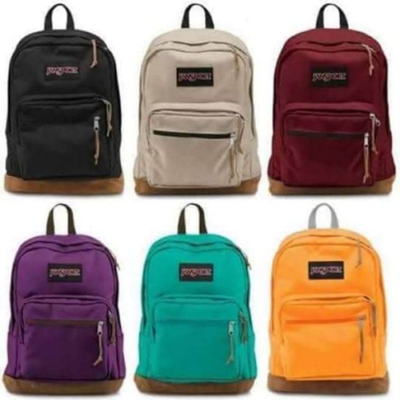 jansport rytpack leather special print(COD) LARGE Shopee Philippines