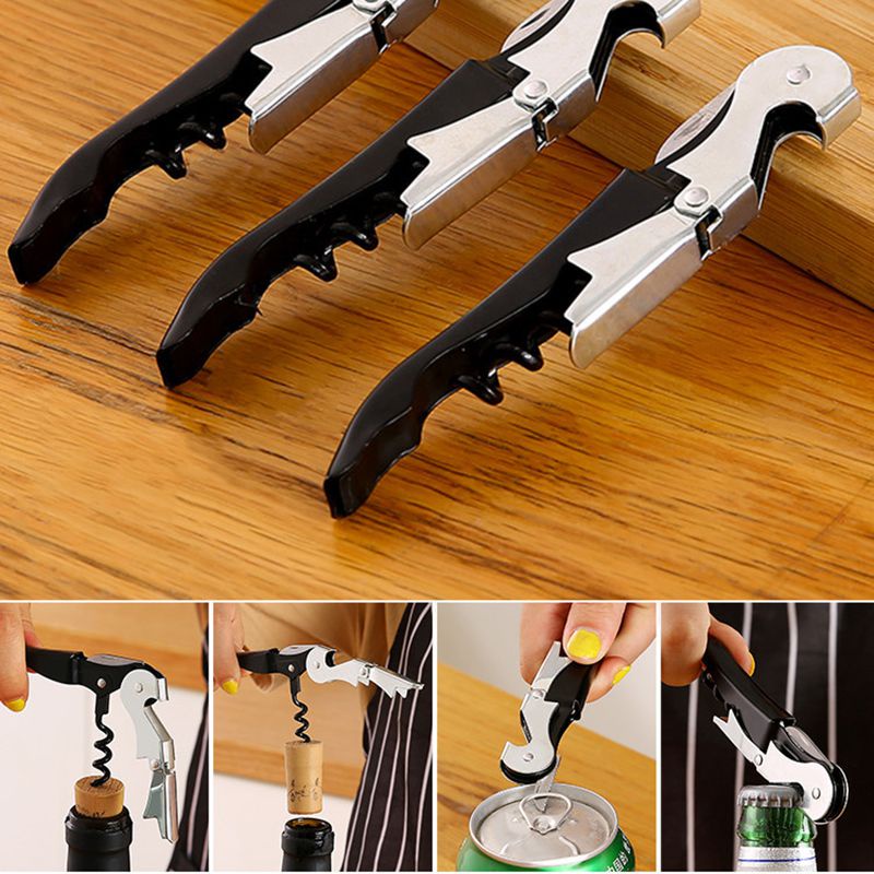 Screw Wine Cork Bottle Opener Professional Stainless Steel Waiters Friend Metal Shopee Philippines