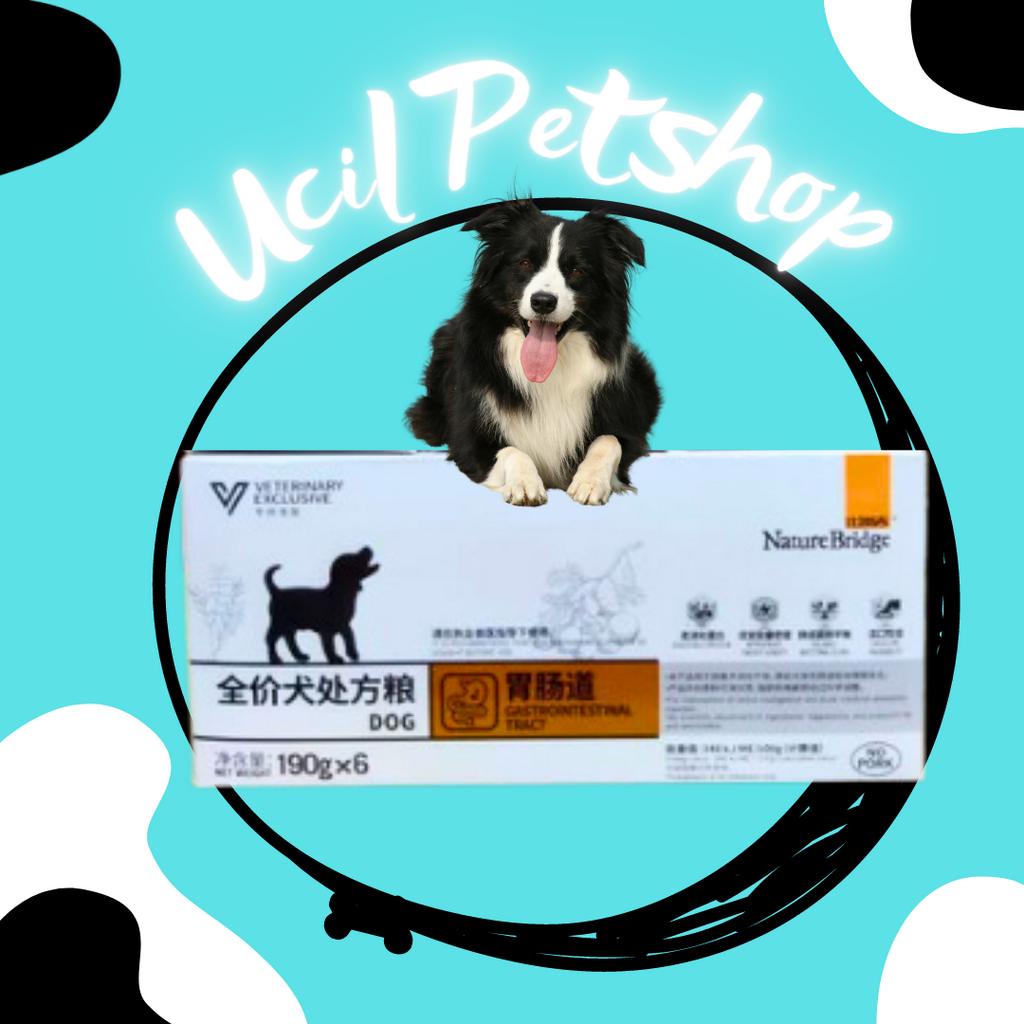 Nature Bridge Gastrointestinal Gastro DOG Wet Food 190gr Diarrhea DOG