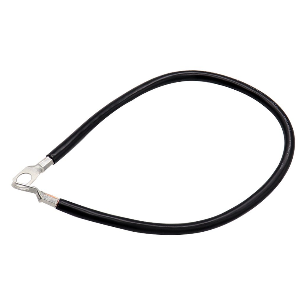 Car battery fire line Black ground wire copper wire battery ground wire