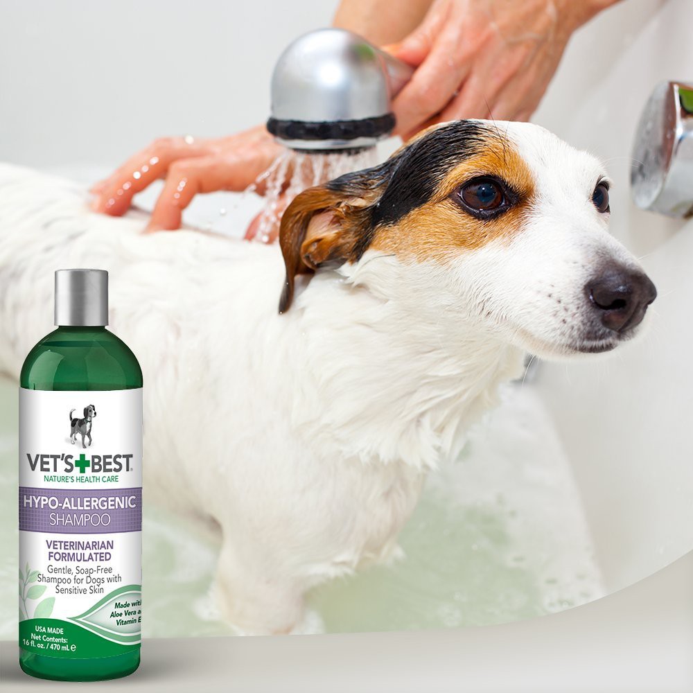 Vet's Best HypoAllergenic Dog Shampoo (16oz) (For sensitive and dry