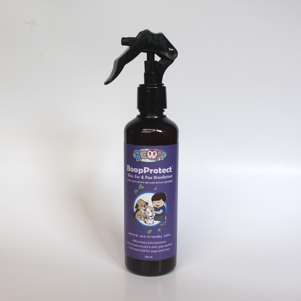 【Ready Stock】 ☏ BOOP PROTECT SKIN, PAW & FUR DISINFECTANT (250mL) DOG