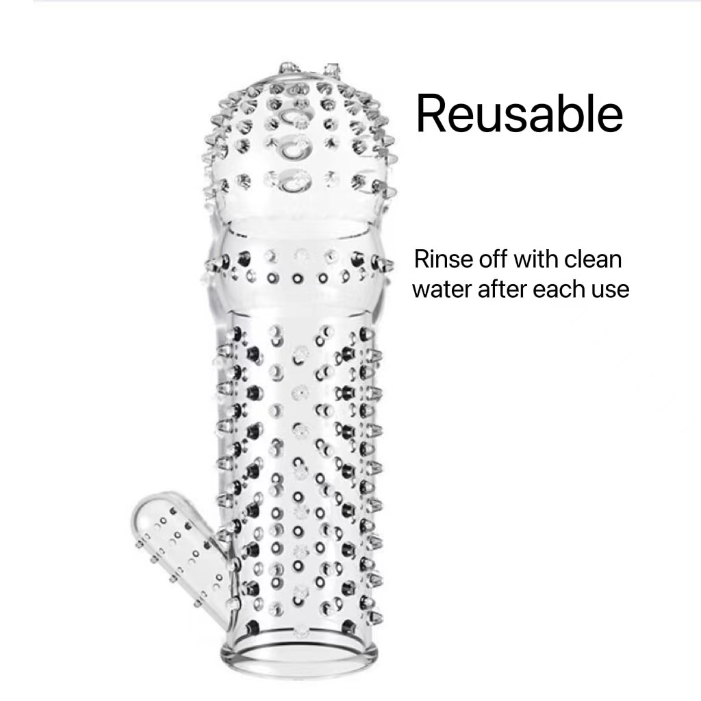 Condoms with soft spines orgasmic screams can be reused for longer and