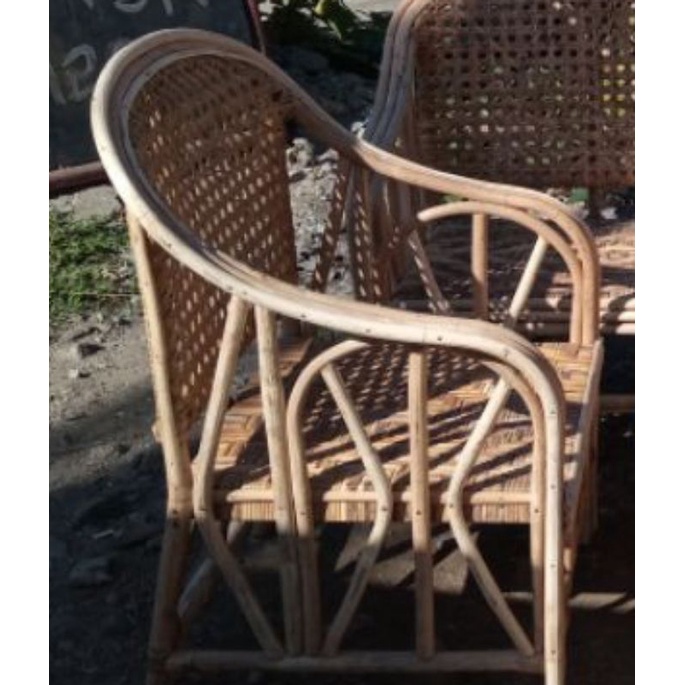 Rattan Sala Set 4pc with center table Shopee Philippines