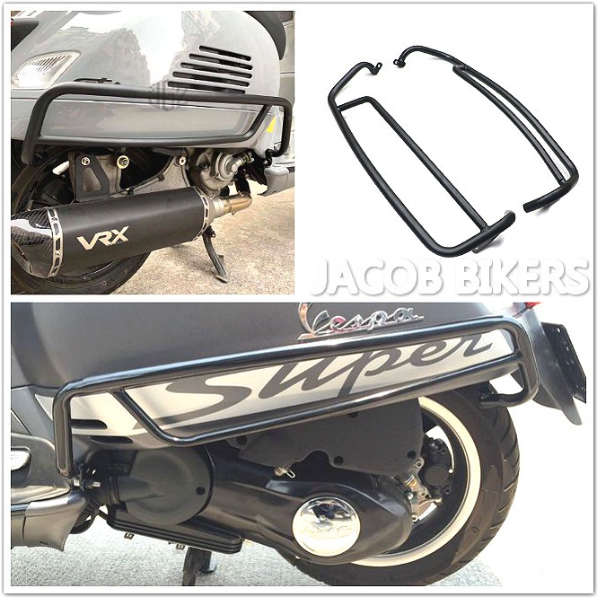 VESPA GTS Rear Frame Protection Crash Bar Bumper Front Engine Guard Crash Bars for VESPA GTS 125
