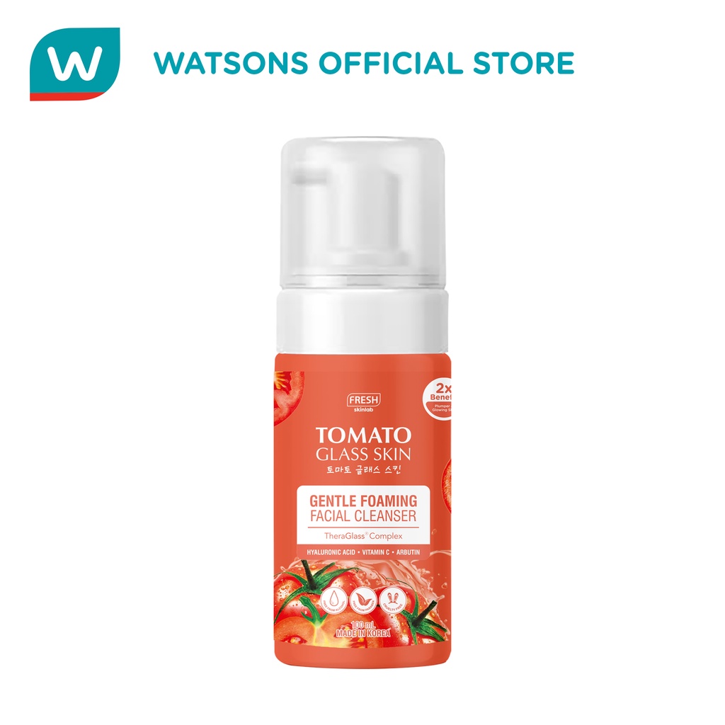 FRESH SKINLAB Tomato Glass Skin Gentle Foaming Facial Cleanser 100mL