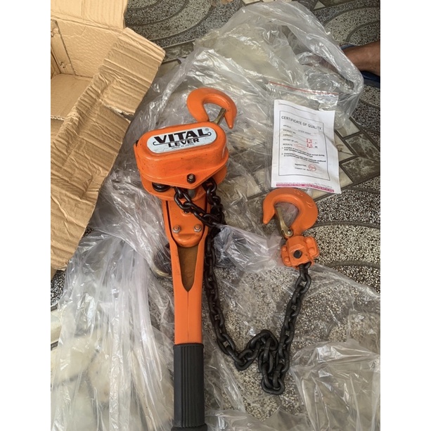 Vital lever blocks/ lever hoist / ratchet puller 1.5tons with 1.5meters