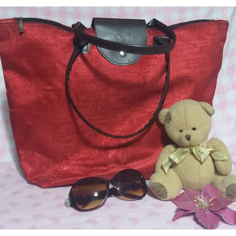 singapore souvenir foldable tote bag Shopee Philippines