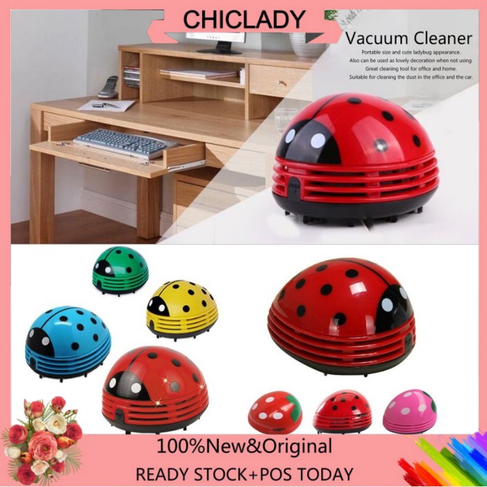 Ladybug Desktop Vacuum Cleaner Keyboard Dust Collector Shopee Philippines