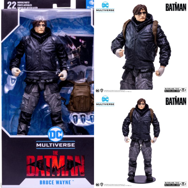 (Clearance Sale!) Mcfarlane Batman The Movie Bruce Wayne Drifter