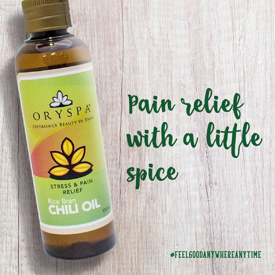 Rice Bran Chili Oil (Massage oil) Shopee Philippines