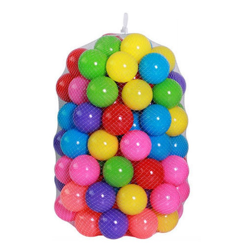 50Pcs BIG SOFT PLASTIC BALLS SWIMMING PIT POOL Game Baby Play Balls