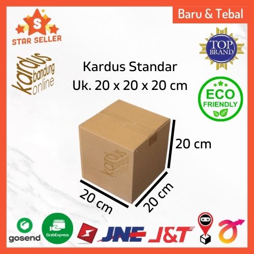 Cardboard Box Cardboard Box Plain Packing Uk. 20x20x20 BFlute 3mm Thick