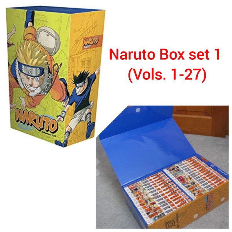 Naruto manga box set 1 Shopee Philippines