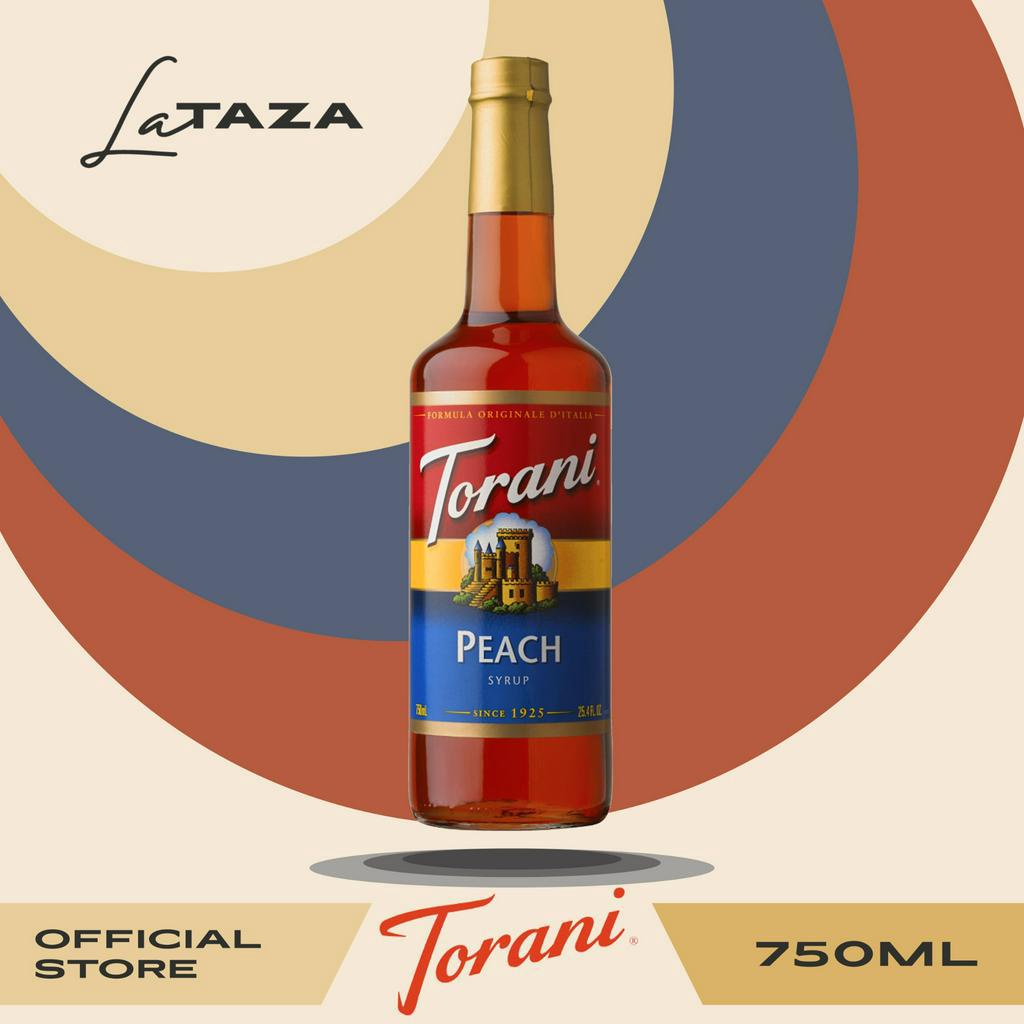 Torani Peach Syrup (750ml) Shopee Philippines