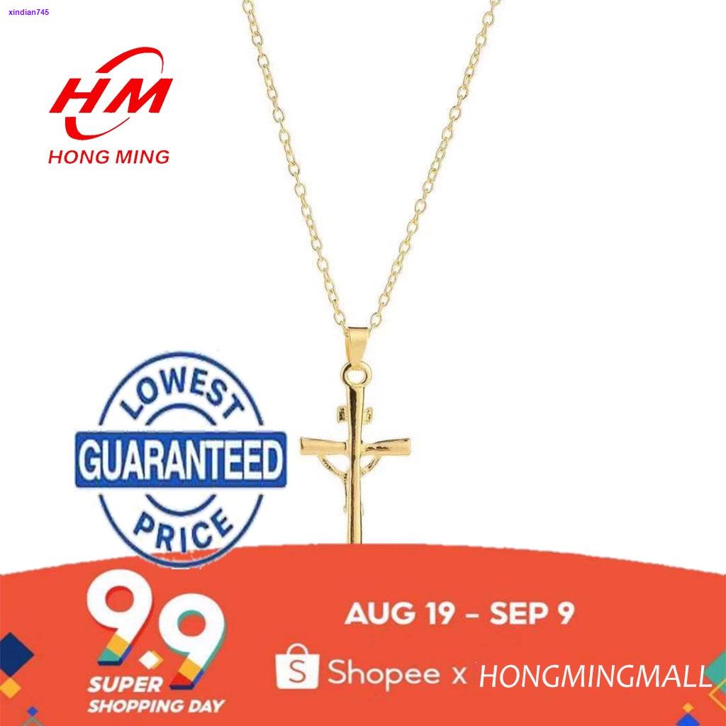 HM New Stainless 18K Krus Bangkok Gold Necklace Shopee Philippines