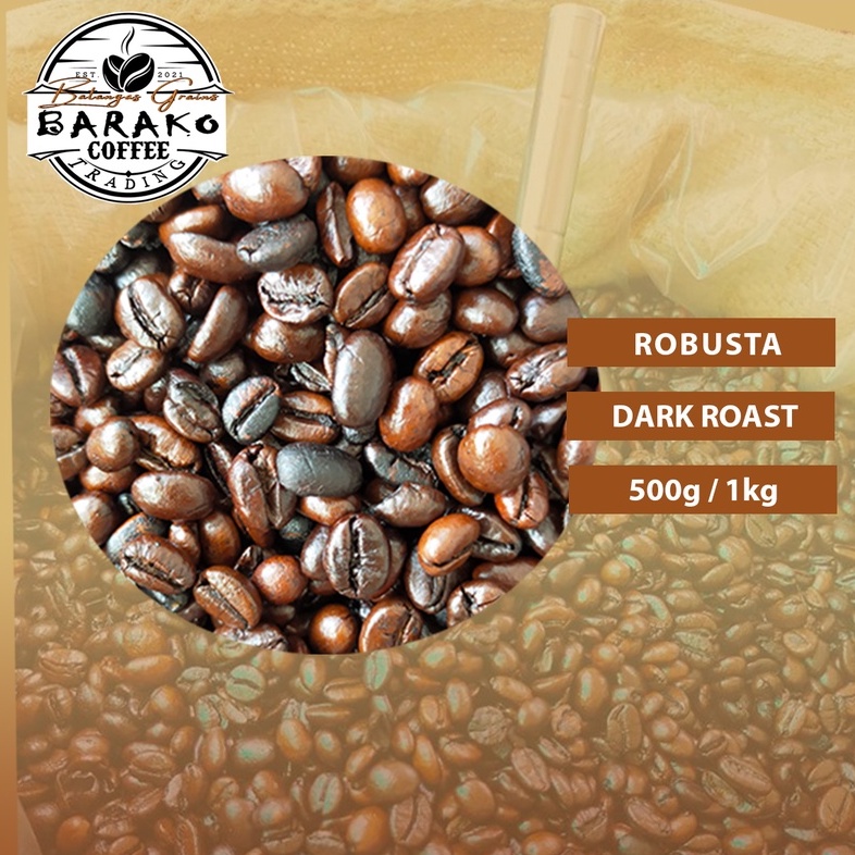 [BG] KAPENG ROBUSTA ROASTED COFFEE BEANS OR GROUND 1000g (Heat sealed
