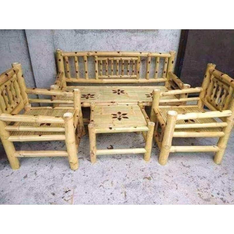 Bamboo sala set available Shopee Philippines
