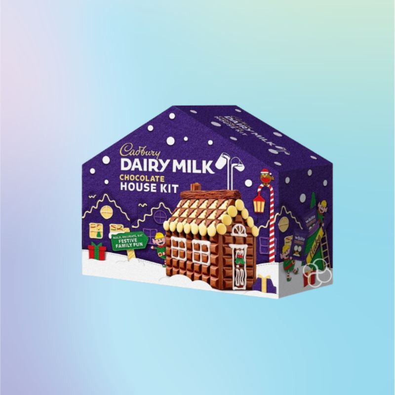 Cadbury Dairy Milk Chocolate House Kit 900g Shopee Philippines