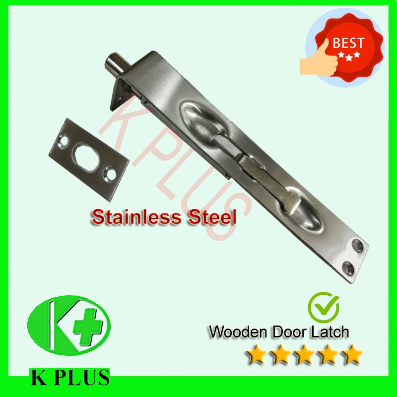 Door Latch flush bolt stainless steel wooden door timber door security