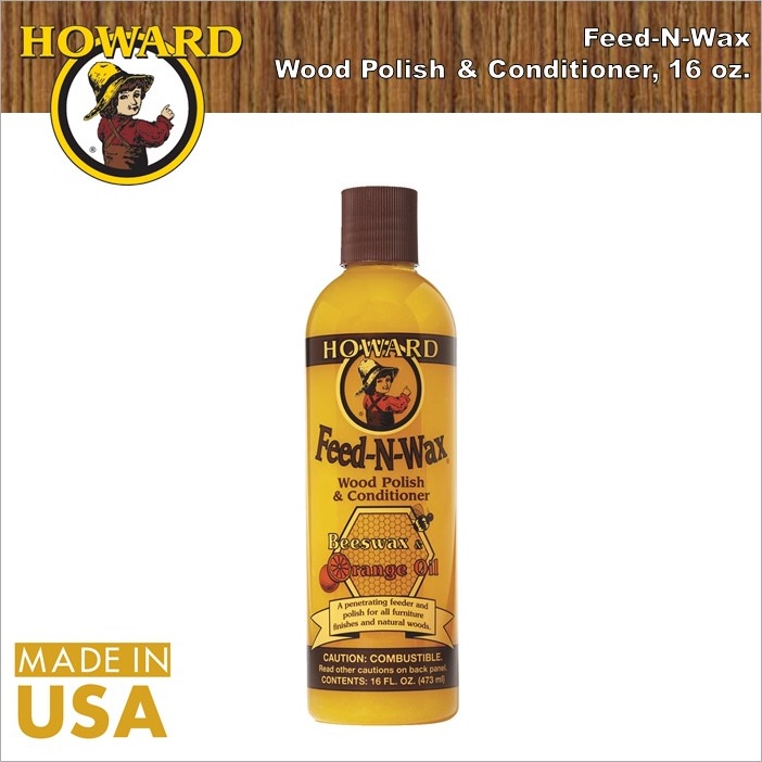 Howard FeedNWax Wood Polish and Conditioner, 16 oz. Shopee Philippines