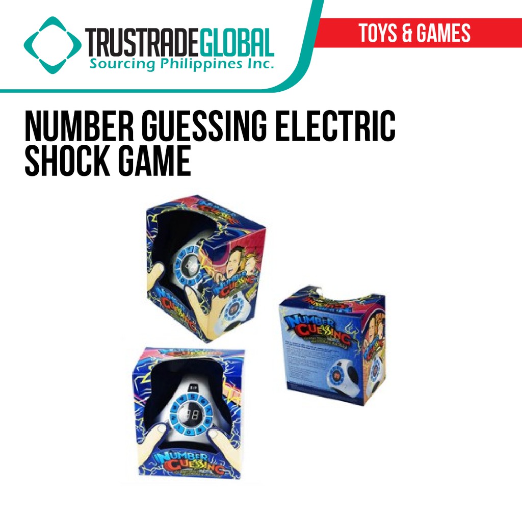 Number Guessing Electric Shock Game Entertainment / Indoor Activity