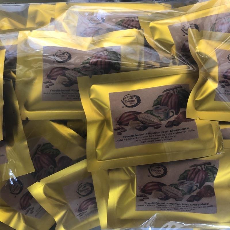 chocolatesfood♤Tablea pack / single serve tableya hot chocolate / cocoa