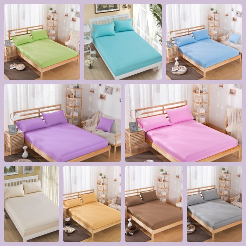 3in1 PLAIN BEDSHEETS PURE CANADIAN Shopee Philippines