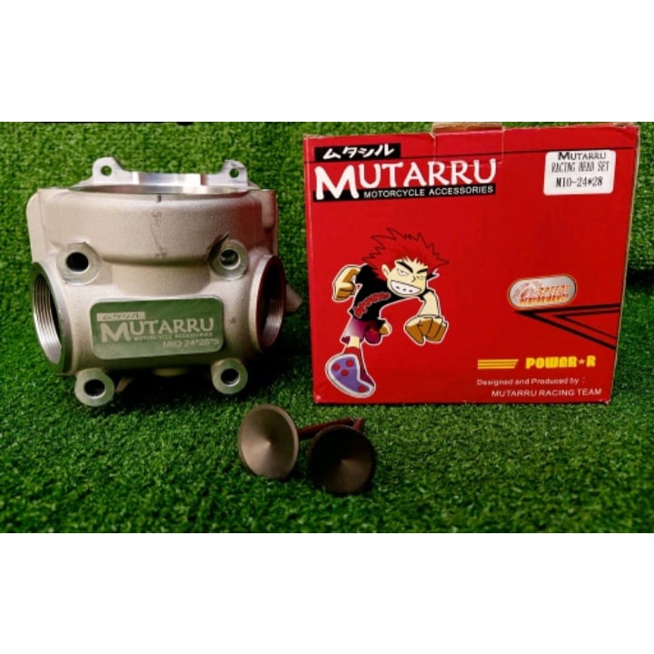 MUTARRU CYLINDER HEAD BIG VALVE MIO SPORTY 24*28MM Shopee Philippines