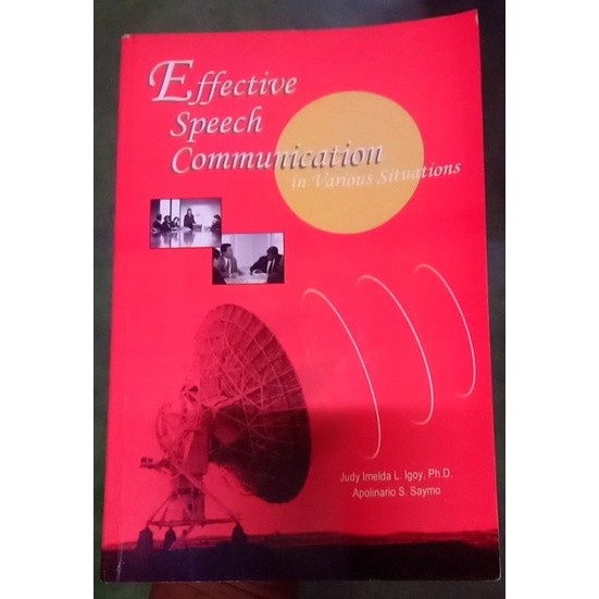 Effective speech communication Shopee Philippines