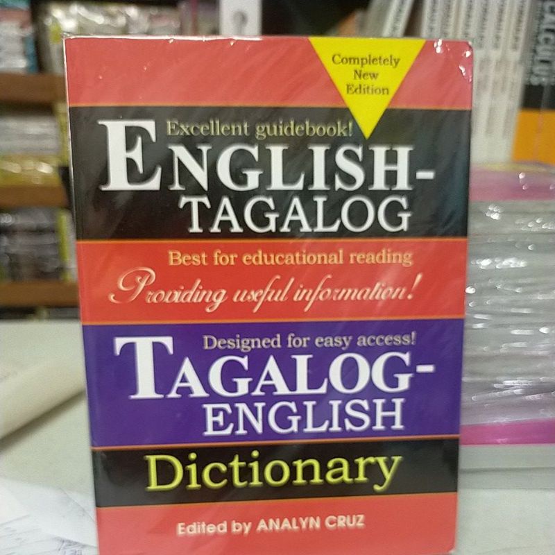 English Tagalog Dictionary(Analyn Cruz) Shopee Philippines