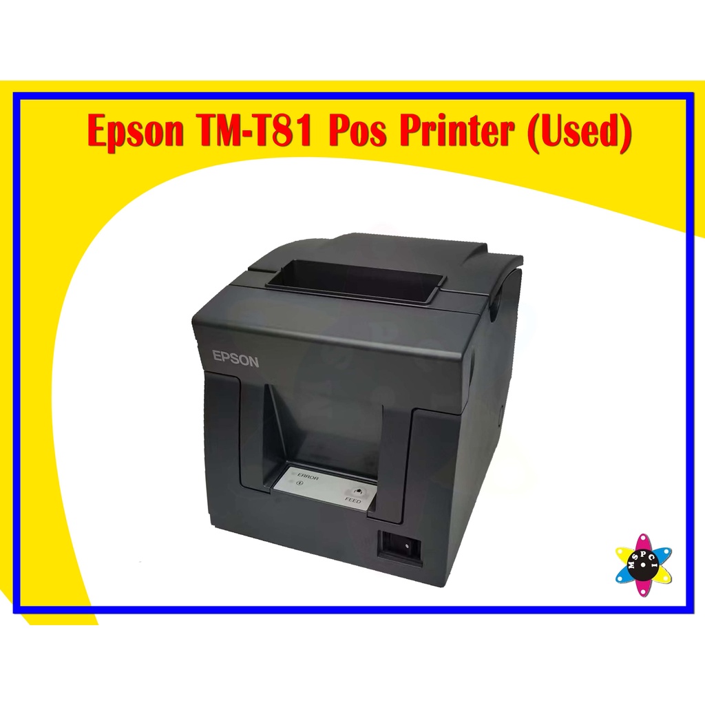 Epson TMT81 Pos Printer (Used) Shopee Philippines