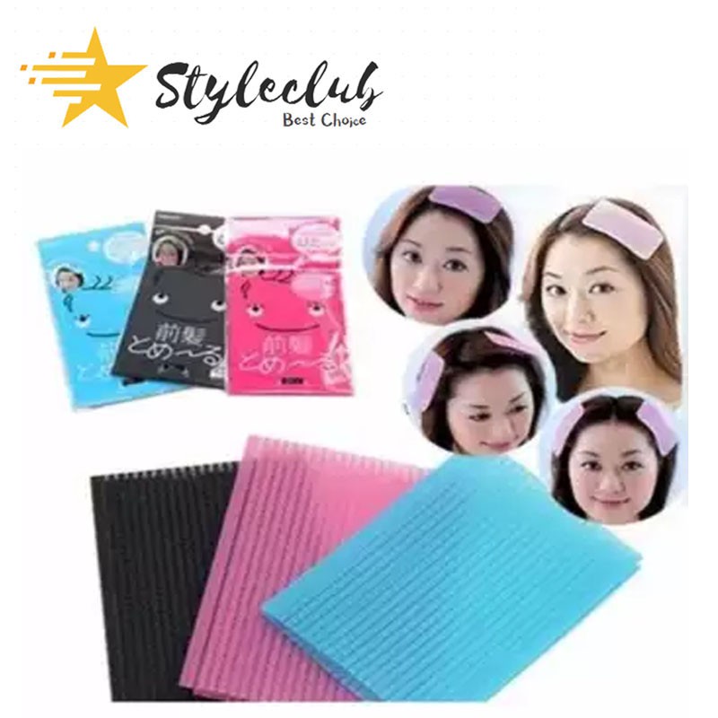 Korean Front Hair Fringe Holder Velcro Cloth Hair Pad