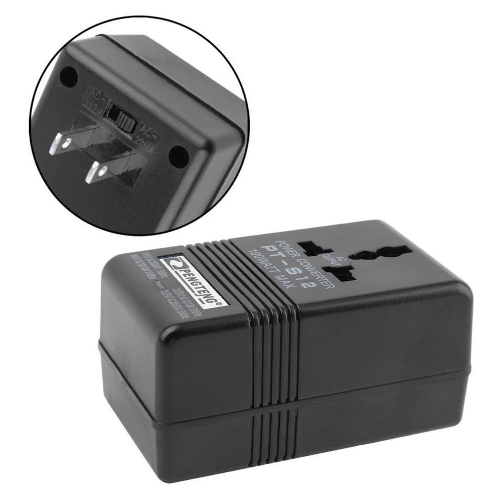 AC 110V 120V To 220V 240V Dual Voltage Converter Transformer Adapter