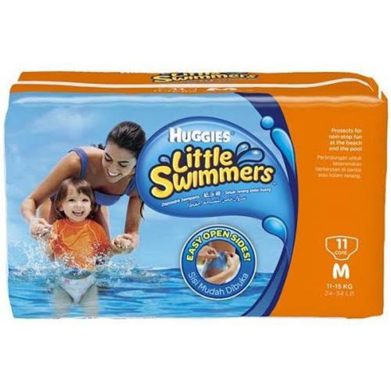 huggies little swimmers medium size (1pc) | Shopee Philippines