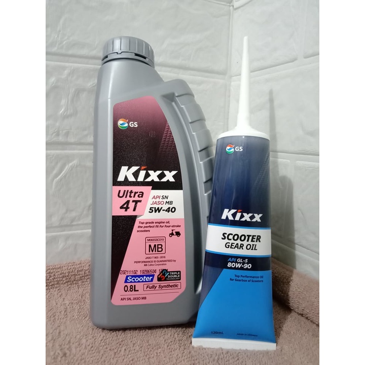 Kixx Fully Synthetic 800mL + Gear Oil Shopee Philippines