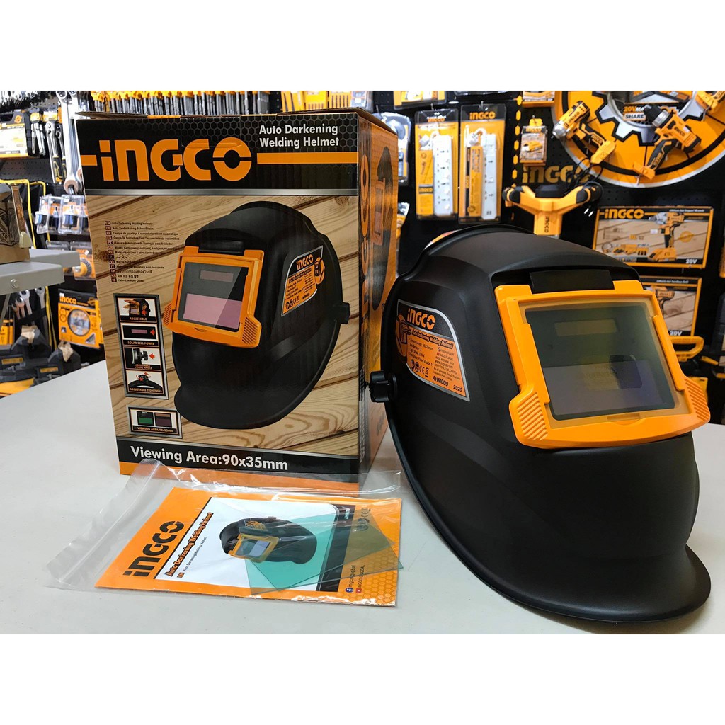 Ingco Auto darkening Welding Helmet AHM009* MERVILLE Shopee Philippines