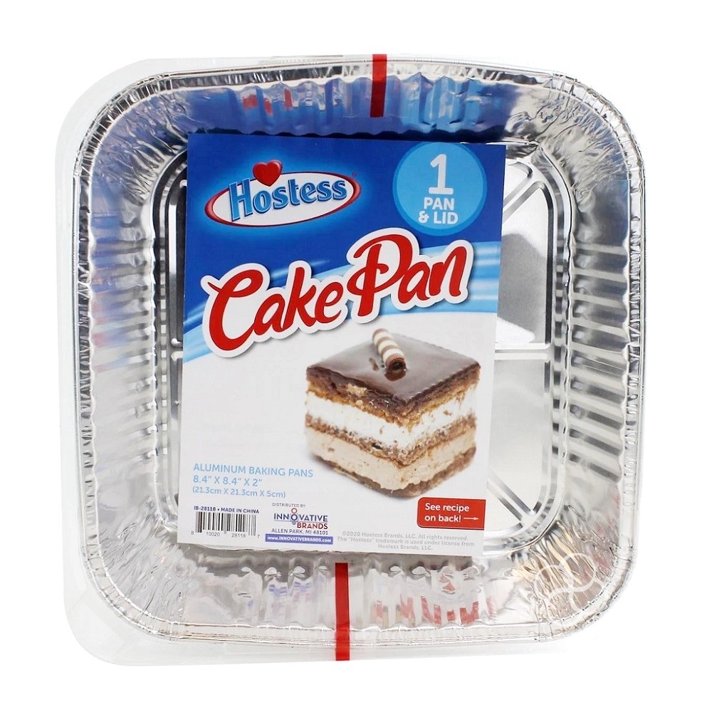 Hostess Aluminum Square Cake Pan with Lid Shopee Philippines
