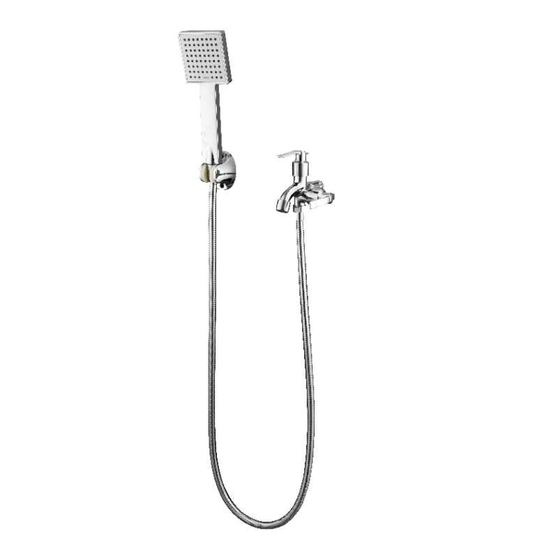 [Fiveyear warranty] 304 stainless steel telephone shower set with two