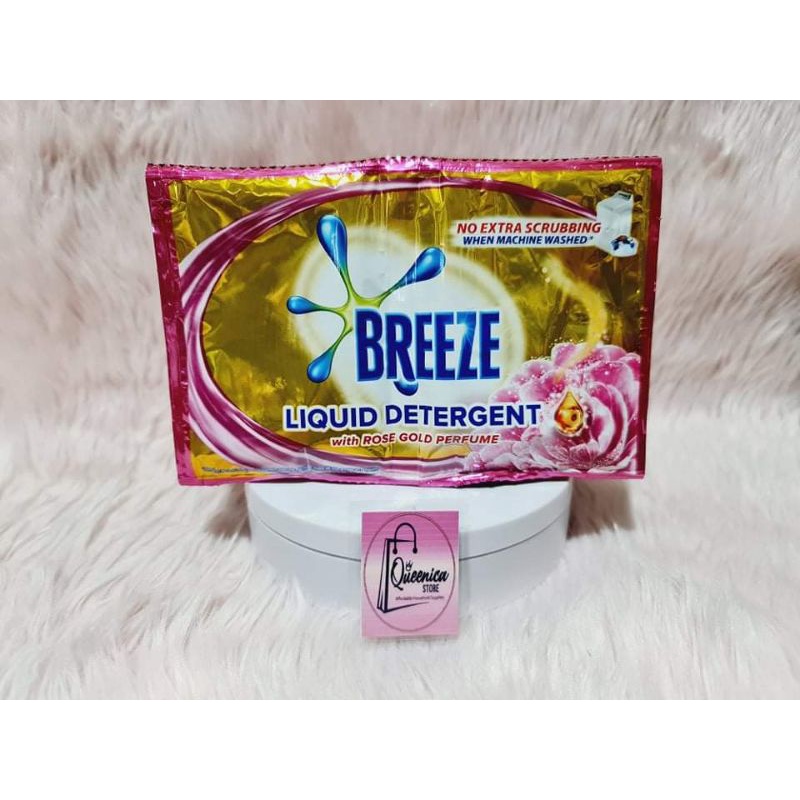 Breeze Liquid Detergent Rose Gold Perfume Twinpack Sachet (1
