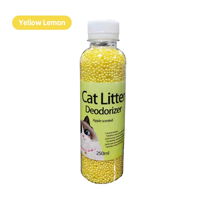Cat Litter Deodorizer Crystal Cat Litter Box Deodorizer Deodorant Beads