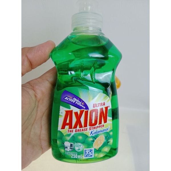 Axion Dishwashing Liquid Antibacterial Lemon & Kalamansi 250ml Shopee