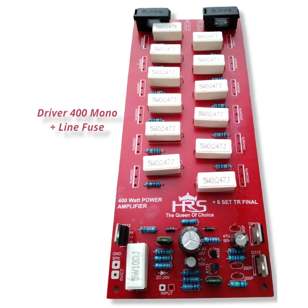 Driver 400 Mono+6 final Set plus Fuse Driver 400 Line Shopee Philippines